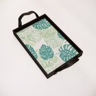 Bandeja Decorativa Pequena Costela De Adão Tons De Verde - 32