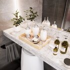 Bandeja Decorativa Pequena Flor E Ramo - 32x22cm Clara