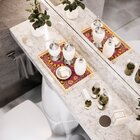 Bandeja Decorativa Pequena Mandala Colorida - 32x22cm Clara