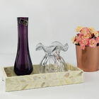 Bandeja Decorativa Retangular De Madrepérola - 24x13cm