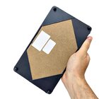 Bandeja Decorativa Retangular De Metal E Mdf Preto 21cm 2503