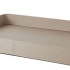 Bandeja Decorativa Retangular Em Mdf Com Revestimento Em Pu C