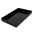 Bandeja Decorativa Vidro Preto