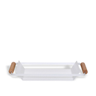 Bandeja Duo 33X15X5Cm Branco Geguton