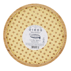 Bandeja Em Bambu Palhinha Redonda Oikos Natural