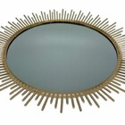 Bandeja Em Ferro Dourada 38x38x5cm