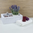 Bandeja Em Fita 30x20x10cm - Branco