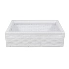 Bandeja Em Fita 35x25x10cm - Branco