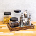 Bandeja Em Madeira Espelhada Woodart Coquinho 34x19cm