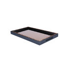 Bandeja Em Madeira Woodart Croisé 37x27x3 5cm Acobreado