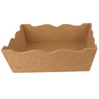 Bandeja Em Mdf Quadrada Com Borda Trabalhada Cru P - Decorss