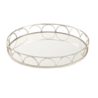 Bandeja Em Metal Com Espelho P