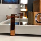 Bandeja Espelhada Laqueada Com Alça Bronze