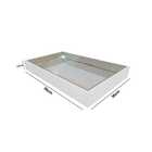Bandeja Espelhada Laqueada Decorativa - Branco