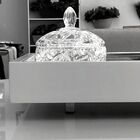 Bandeja Espelhada Laqueada Flutuante Off White