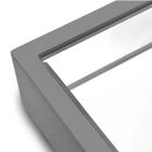 Bandeja Espelhada Laqueada Flutuante Off White