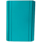 Bandeja Esteira Para Braço De Sofá Porta Copo Reto Azul Turqu