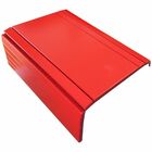 Bandeja Esteira Para Braço De Sofá Porta Copo Reto Vermelho M