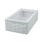 Bandeja Fita 26x15x08cm - Branco