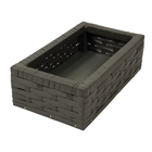 Bandeja Fita 26x15x08cm - Grafite