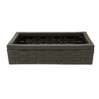 Bandeja Fita 26x15x08cm - Grafite