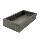 Bandeja Fita 39x20x08cm - Grafite