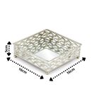 Bandeja Francesa Quadrada Prata