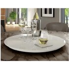 Bandeja Giratória Centro De Mesa Decorativo Branco