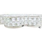 Bandeja Godê Prata Cristal K9 36x6cm