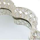 Bandeja Godê Prata Cristal K9 36x6cm