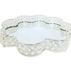 Bandeja Godê Prata Cristal K9 36x6cm