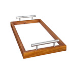 Bandeja Grande Cantinho Café Moderna Aparador Hall Entrada Re