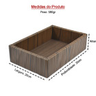 Bandeja Grécia 30x20x08cm - Argila