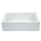 Bandeja Grécia C/ Alça 30x20x08cm - Branco