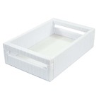 Bandeja Grécia C/ Alça 30x20x08cm - Branco