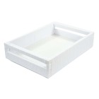 Bandeja Grécia C/ Alça 35x25x08cm - Branco