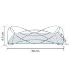 Bandeja Hara  Isabela Cromada 15 X 25 Cm