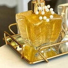 Bandeja Hara Any Dourada 15x25 Cm