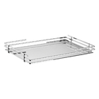 Bandeja Hara Celine Base Espelhada 32,5 X 22 Cm Cromada