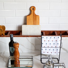 Bandeja Hara Fence Dourada 15x25 Cm