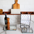 Bandeja Hara Fence Onix 10x20 Cm