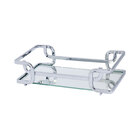 Bandeja Hara Luana Cromada 20x30 Cm