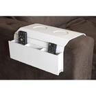 Bandeja Laqueada Para Sofá Porta Copos Com Porta Controle Bra