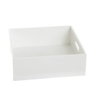 Bandeja Lisa Branca Quarto Bebê