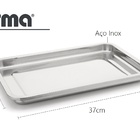 Bandeja Média 300 Mm Altura 0,4 Mm  Travessa Multiuso