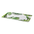Bandeja Melamina Retangular Leaves 46x24x3cm