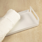 Bandeja Metal Branca Geguton