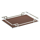 Bandeja Multiuso Hara Luana Tampo Couríss. Caramelo 30x40 Cm