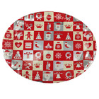 Bandeja Natal Natalino Ceia Alimentos Festa Decoraçao Fim De