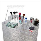 Bandeja Organizadora Em Acrílico Com Porta Pincéis Mod N1-n2